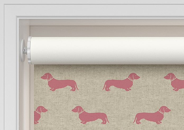 Emily Bond Peggy, Raspberry - Twist&Fit Roller Blind - Image 9
